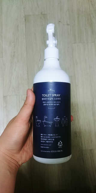 셀로몬 토일렛 스프레이 500ml — 5점을 준 리뷰어가 2018년 5월 올린 사용 사진