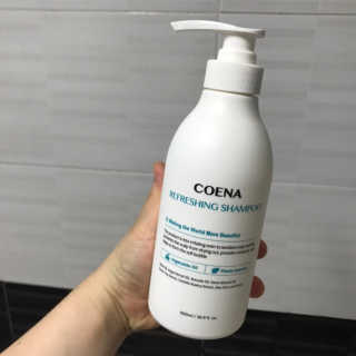 코에나샴푸 500ml — 3.5점을 준 리뷰어가 2019년 7월 올린 사용 사진