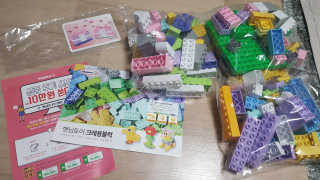 햇님토이 크레용 블럭, 비비드 파스텔 색상 150PCS — 5점을 준 리뷰어가 2018년 10월 올린 사용 사진