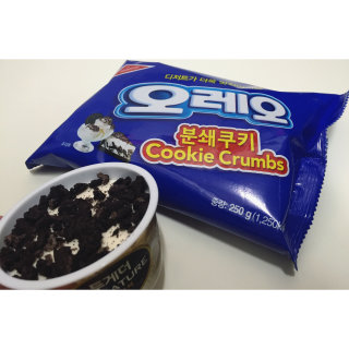 오레오 분쇄쿠키 — 4.5점을 준 리뷰어가 2016년 8월 올린 사용 사진