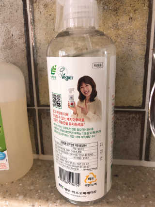 베지아쿠아 475ml + 리필 1000ml 1Set — 5점을 준 리뷰어가 2019년 7월 올린 사용 사진