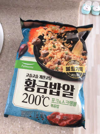 장안의 화제 황금볶음밥, 풀무원 황금밥알 200℃ — 5점을 준 리뷰어가 2019년 9월 올린 사용 사진