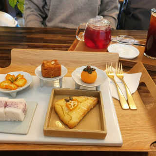 [맛을그리다 by 예빈당] 코리안디저트 세트 + 음료2잔 — 5점을 준 리뷰어가 2019년 11월 올린 사용 사진