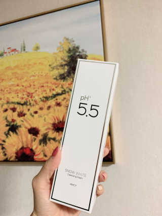 포므시 스노우화이트클렌징폼pH5.5 — 5점을 준 리뷰어가 2020년 1월 올린 사용 사진