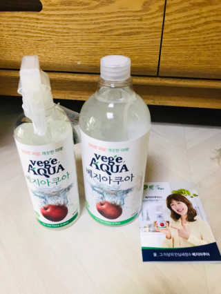베지아쿠아 475ml + 리필 1000ml 1Set — 4점을 준 리뷰어가 2019년 9월 올린 사용 사진