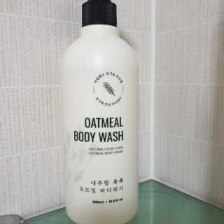(주)에네스티 내추럴 촉촉  오트밀 바디워시 500ml — 4점을 준 리뷰어가 2019년 10월 올린 사용 사진