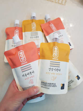 자연원 복다방 2종 100ml 10포씩 — 5점을 준 리뷰어가 2018년 12월 올린 사용 사진