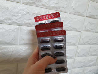 메이준뉴트리 슈퍼 크릴 오일58 1000mg x 30캡슐 — 5점을 준 리뷰어가 2020년 2월 올린 사용 사진