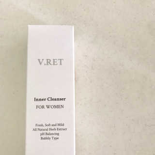 V.RET 브이렛 여성청결제 — 5점을 준 리뷰어가 2018년 9월 올린 사용 사진