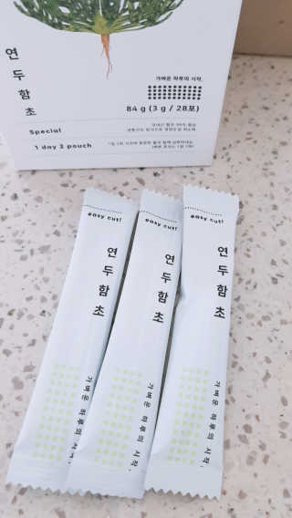 헬씨앤핏 디톡스와 변비에 탁월한 연두함초. 천연변비약으로 유명 — 4점을 준 리뷰어가 2020년 1월 올린 사용 사진