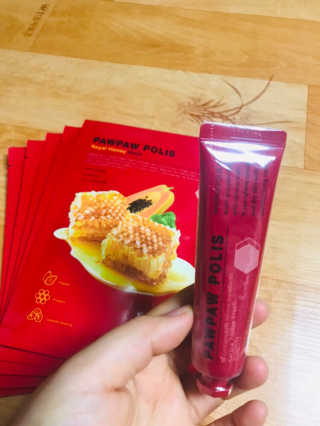 Honey Trap 포포폴리스 로얄허니 포포마스크5매 + 포포크림 — 5점을 준 리뷰어가 2019년 1월 올린 사용 사진