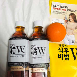 태양의 식후비법 W차 스페셜세트 — 5점을 준 리뷰어가 2019년 6월 올린 사용 사진