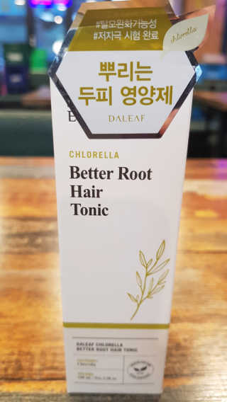 달리프 클로렐라 베러 루트 헤어토닉 100ml — 5점을 준 리뷰어가 2020년 3월 올린 사용 사진