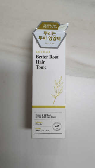 달리프 클로렐라 베러 루트 헤어토닉 100ml — 4점을 준 리뷰어가 2020년 3월 올린 사용 사진