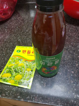 또바르 비수리 야관문 더치 원액 진액 엑기스 500ml — 5점을 준 리뷰어가 2018년 1월 올린 사용 사진