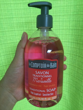 르 꽁뚜아르 뒤뱅 마르세유 솝 바디워시 500ml — 3점을 준 리뷰어가 2016년 7월 올린 사용 사진