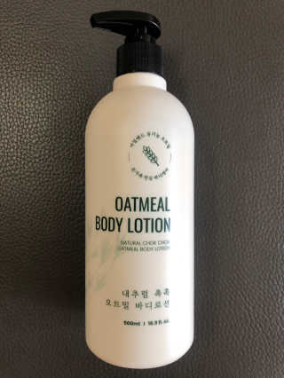 (주)에네스티 내추럴 촉촉  오트밀 바디로션 500ml — 5점을 준 리뷰어가 2019년 10월 올린 사용 사진