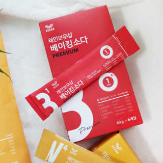 레인보우샵 올인원세탁세제,베이킹소다 스틱포6개입+세탁조클리너 — 5점을 준 리뷰어가 2018년 4월 올린 사용 사진
