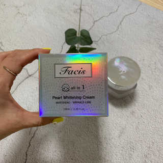 파시스 올인원 진주 화이트닝 크림 100ml — 5점을 준 리뷰어가 2019년 4월 올린 사용 사진