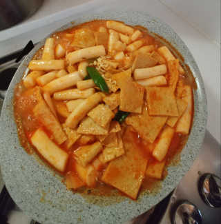 화곡미담 옛날 떡볶이 — 5점을 준 리뷰어가 2020년 3월 올린 사용 사진