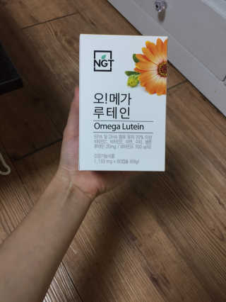 네츄럴굿띵스 오!메가루테인 60일분 — 5점을 준 리뷰어가 2018년 4월 올린 사용 사진