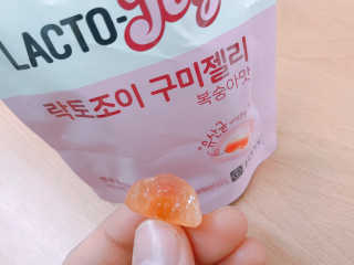 락토조이 구미젤리 복숭아맛 — 4점을 준 리뷰어가 2019년 10월 올린 사용 사진