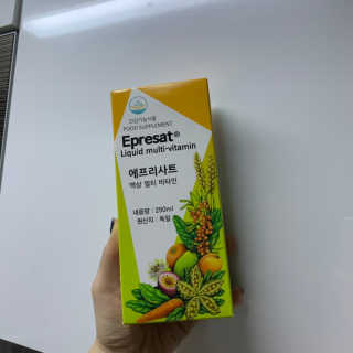 살루스 에프리사트 액상 멀티 비타민 — 5점을 준 리뷰어가 2019년 8월 올린 사용 사진