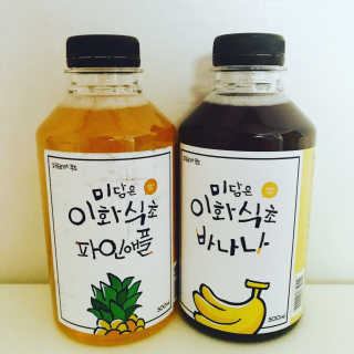 이화식초 미담은 파인애플 — 5점을 준 리뷰어가 2017년 6월 올린 사용 사진