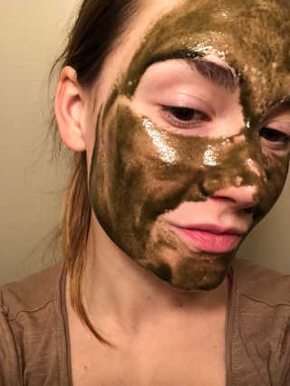 Nọ57 HONEY KELP FACE MASK | 잔잔한 — 4점을 준 리뷰어가 2018년 1월 올린 사용 사진