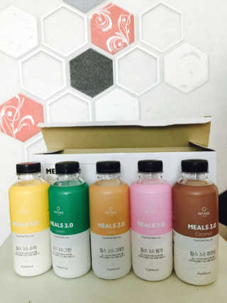 인테이크 밀스 3.0 Trial Kit(보틀형 5종) — 5점을 준 리뷰어가 2017년 4월 올린 사용 사진