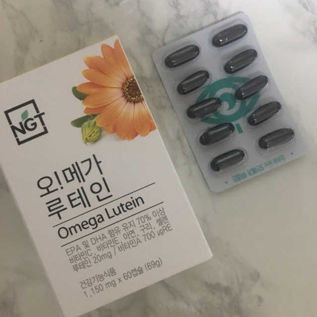 네츄럴굿띵스 오!메가루테인 60일분 리뷰 사진