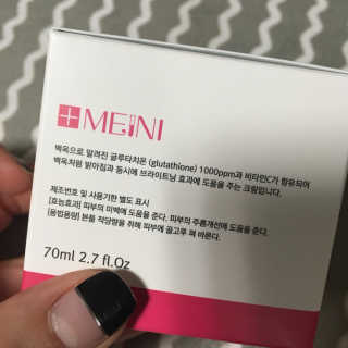메이니 화이트 신드라 크림 70ml — 4.67점을 준 리뷰어가 2018년 4월 올린 사용 사진