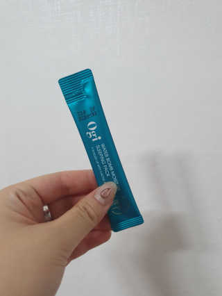 오지아이 워터 밤 모이스처 슬리핑 팩 4ml X 20pcs — 5점을 준 리뷰어가 2019년 12월 올린 사용 사진