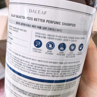 달리프 베러 퍼퓸 샴푸 1000ml 레이니데이 or 일랑로즈 — 5점을 준 리뷰어가 2020년 2월 올린 사용 사진