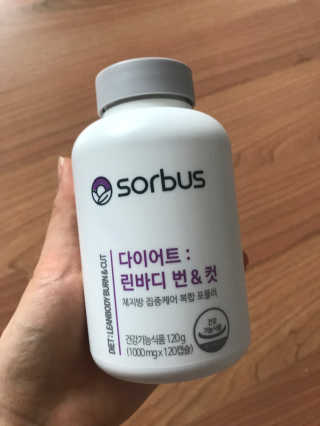 소버스 다이어트 린바디 번앤컷 — 5점을 준 리뷰어가 2020년 1월 올린 사용 사진