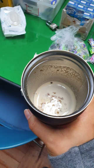 한국맥널티 아이브루 라떼 10T 3종 — 5점을 준 리뷰어가 2019년 10월 올린 사용 사진