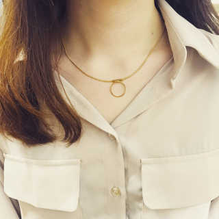 멕코이 PARA NECKLACE — 5점을 준 리뷰어가 2016년 9월 올린 사용 사진