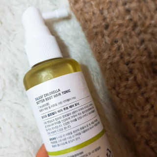 달리프 클로렐라 베러 루트 헤어토닉 100ml — 5점을 준 리뷰어가 2018년 12월 올린 사용 사진