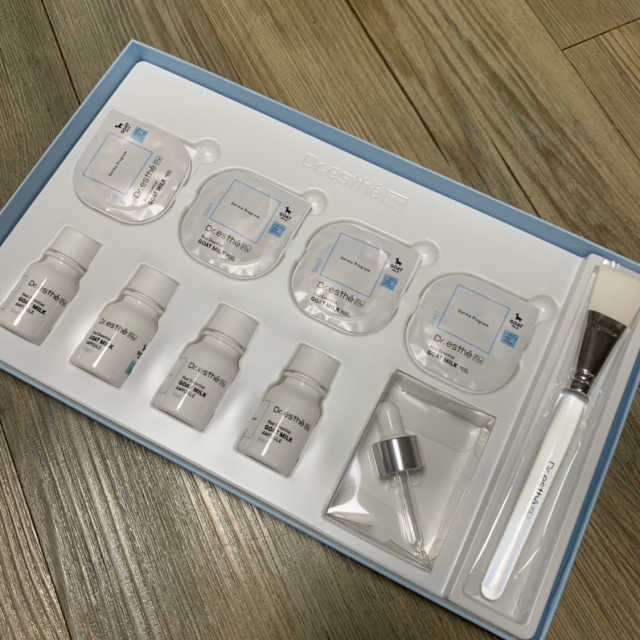 닥터에스떼Rx 고트밀크필 리뷰 사진
