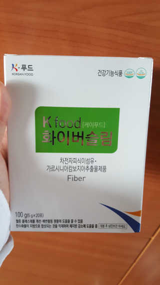 두루원 똥기사의 Kfood 화이버슬림 — 4.33점을 준 리뷰어가 2018년 7월 올린 사용 사진
