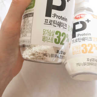 하림 P+ 닭가슴살 프로틴 쉐이크 — 5점을 준 리뷰어가 2019년 6월 올린 사용 사진