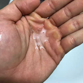 마더메이드 어머니가 만든 부드러운 거품 세정제 — 4점을 준 리뷰어가 2019년 4월 올린 사용 사진