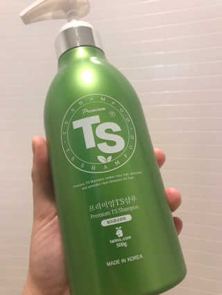 프리미엄 TS 샴푸 — 5점을 준 리뷰어가 2018년 12월 올린 사용 사진