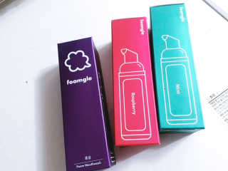 폼글 I foamgle [폼글] 거품가글 50ml 3종 - 민트, 라벤더, 라즈베리 — 5점을 준 리뷰어가 2019년 12월 올린 사용 사진