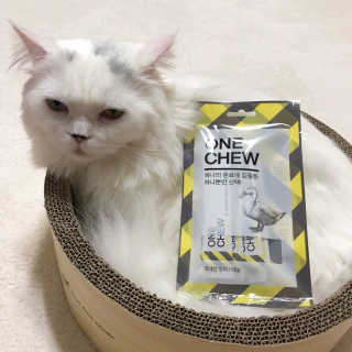 펫프렌즈 생고기가 한봉지 가득 원츄 50g — 5점을 준 리뷰어가 2020년 1월 올린 사용 사진