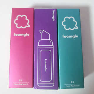 폼글 I foamgle [폼글] 거품가글 50ml 3종 - 민트, 라벤더, 라즈베리 — 4.5점을 준 리뷰어가 2019년 12월 올린 사용 사진