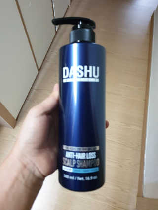 다슈코리아 다슈 데일리 단백질 한방 두피 골드 샴푸 500ml — 5점을 준 리뷰어가 2019년 9월 올린 사용 사진