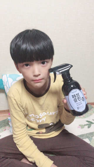 더블유드레스룸 페브클린 500ml — 3점을 준 리뷰어가 2018년 11월 올린 사용 사진