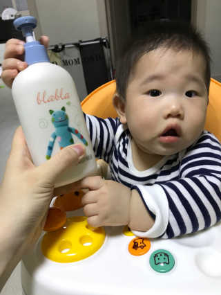 블라블라 베이비 버블 샴푸 앤 바디워시 — 4점을 준 리뷰어가 2016년 10월 올린 사용 사진