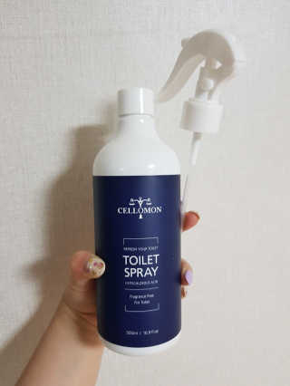 셀로몬 토일렛 스프레이 500ml — 5점을 준 리뷰어가 2018년 5월 올린 사용 사진